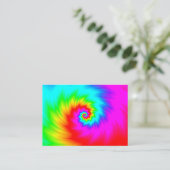 Rainbow Spiral - MIGHTY Visitenkarte (Stehend Vorderseite)