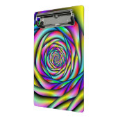 Rainbow Spiral Mini Klemmbrett (Gewinkelt2)