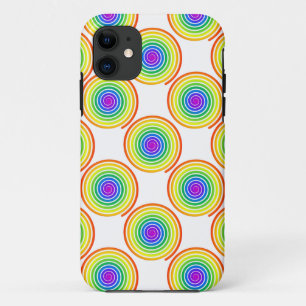 Rainbow Spiral Muster Case-Mate iPhone Hülle