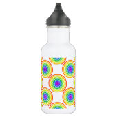 Rainbow Spiral Muster Edelstahlflasche (Rechts)
