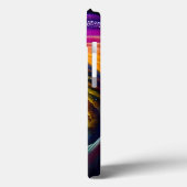 Rainbow Spiral Out Case-Mate iPhone Hülle (Rückseite / Links)