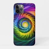 Rainbow Spiral Out Case-Mate iPhone Hülle (Rückseite)