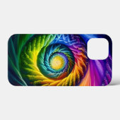 Rainbow Spiral Out Case-Mate iPhone Hülle (Rückseite (Horizontal))