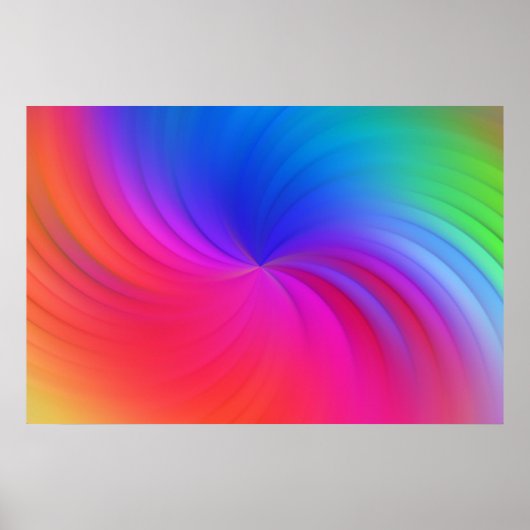 Rainbow Spiral Poster (Vorne)