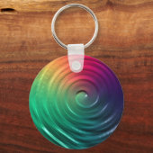Rainbow Spiral Schlüsselanhänger (Vorderseite)