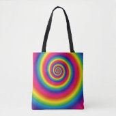 Rainbow Spiral Tasche (Vorderseite)