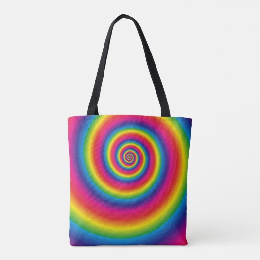 Rainbow Spiral Tasche (Rückseite)