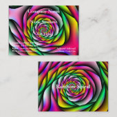 Rainbow Spiral Visitenkarte (Vorne/Hinten)
