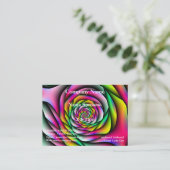 Rainbow Spiral Visitenkarte (Stehend Vorderseite)