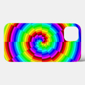 Rainbow Spiral von Kenneth Yoncich Case-Mate iPhone Hülle (Rückseite (Horizontal))