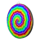 Rainbow Spiral von Kenneth Yoncich Dartscheibe (Vorderseite rechts)