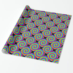 Rainbow Spiral von Kenneth Yoncich Geschenkpapier