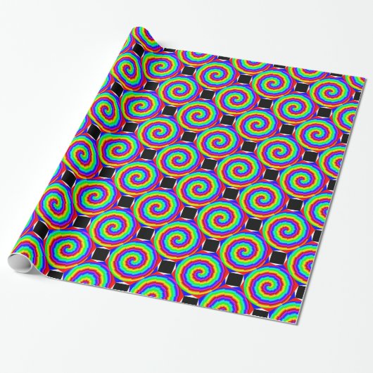 Rainbow Spiral von Kenneth Yoncich Geschenkpapier (Ungerollt)