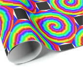 Rainbow Spiral von Kenneth Yoncich Geschenkpapier (Rolleneckpunkt)