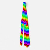 Rainbow Spiral von Kenneth Yoncich Krawatte (Rückseite)