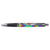 Rainbow Spiral von Kenneth Yoncich Kugelschreiber (Rückseite)