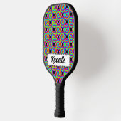Rainbow Spiral von Kenneth Yoncich Pickleball Schläger (Links)