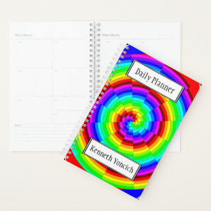 Rainbow Spiral von Kenneth Yoncich Planer