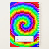 Rainbow Spiral von Kenneth Yoncich Planer (Rückseite)
