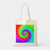 Rainbow-Spirale Tragetasche (Rückseite)