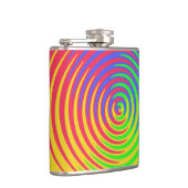 Rainbow Spiralflasche Flachmann (Rechts)