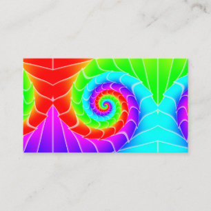Rainbow-Spiralspiegel Visitenkarte