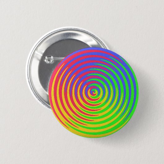 Rainbow Spiraltaste Button (Vorne & Hinten)