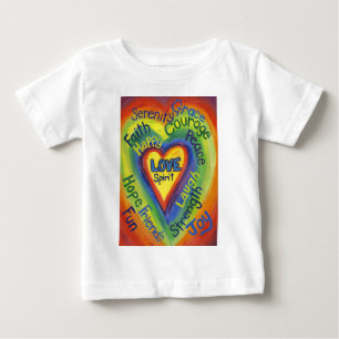 Rainbow Spirit Hearts Liebe Art Custom Shirt