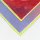 Rainbow Spirit Words Blanket Fleecedecke (Ecke)