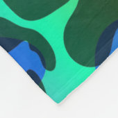 Rainbow Splash 60x80 Fleece Blanket (Ecke)