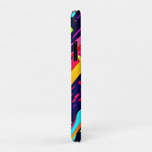 Rainbow Splash Art Case-Mate iPhone Hülle (Hinten/Rechts)