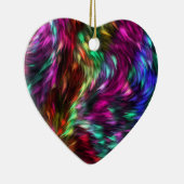 Rainbow Splash Keramik Ornament (Rechts)