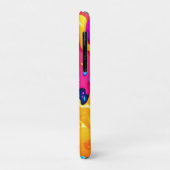 Rainbow Splash Paint Art Case-Mate iPhone Hülle (Hinten/Links)