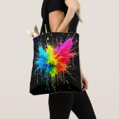 Rainbow Splash Powder Art Tasche (Von Nahem)