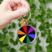 Rainbow Spokes Schlüsselanhänger (Hand)
