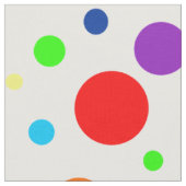 Rainbow Spots Fabric Stoff (Nahaufnahme)