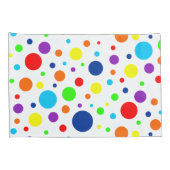 Rainbow Spots Pillowcase Kissenbezug (Rückseite-Rechts)