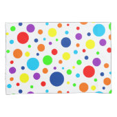 Rainbow Spots Pillowcase Kissenbezug (Vorderseite-Rechts)