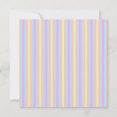 Rainbow Spots & Stripes Scrapbook, bedruckbar Einladung (Vorderseite)