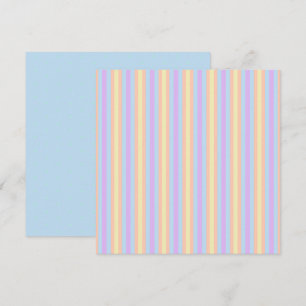 Rainbow Spots & Stripes Scrapbook, bedruckbar Einladung