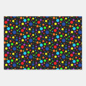 Rainbow Spots Wrapping Paper Set Geschenkpapier Set (Vorderseite 3)