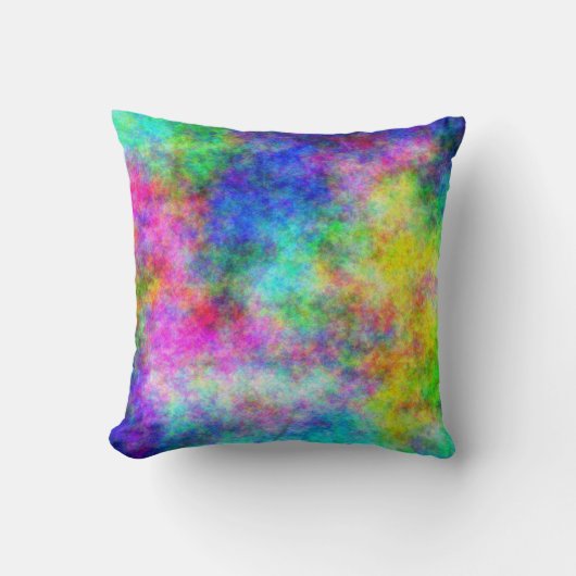 Rainbow Spray Kissen (Vorderseite)