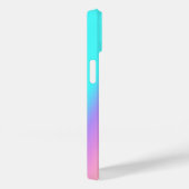 Rainbow Spring Pastete in Gradient Stripes Case-Mate iPhone Hülle (Rückseite / Rechts)