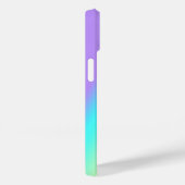 Rainbow Spring Pastete in Gradient Stripes Case-Mate iPhone Hülle (Rückseite / Rechts)