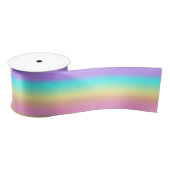 Rainbow Spring Pasteten in Gradient Stripes Satinband (Spule)
