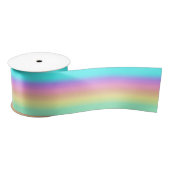 Rainbow Spring Pasteten in Gradient Stripes Satinband (Spule)