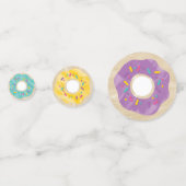Rainbow Sprinkle Donut Shop Konfetti (Vorderseiten)