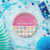 Rainbow Sprinkle Donut Shop Party Plättchen Pappteller (Party)