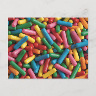 Rainbow Sprinkle Postkarte