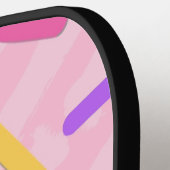 Rainbow-Sprinklermuster Pickleball Schläger (Linke Seite)